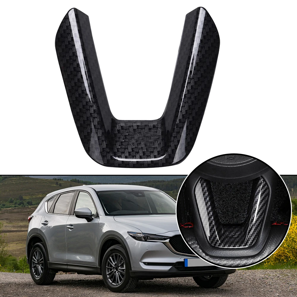 1pc ABS Plastic Steering Wheel U-shaped Trim For MAZDA 3 6 CX5 CX9 2017-2018 Carbon Fiber Style Automotive Interior Stickers
1pc ABS Plastic Steering Wheel U-shaped Trim For MAZDA 3 6 CX5 CX9 2017-2018 Carbon Fiber Style Automotive Interior Stickers