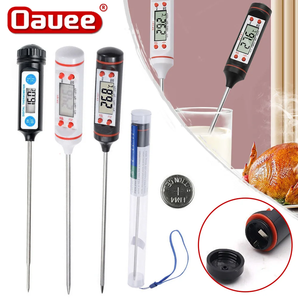 Kitchen Oil Thermometer Needle Food Meat Milk Instant Read Meat Digital Temperature Meter Tester with Probe for Grilling Kitchen
Kitchen Oil Thermometer Needle Food Meat Milk Instant Read Meat Digital Temperature Meter Tester with Probe for Grilling Kitchen