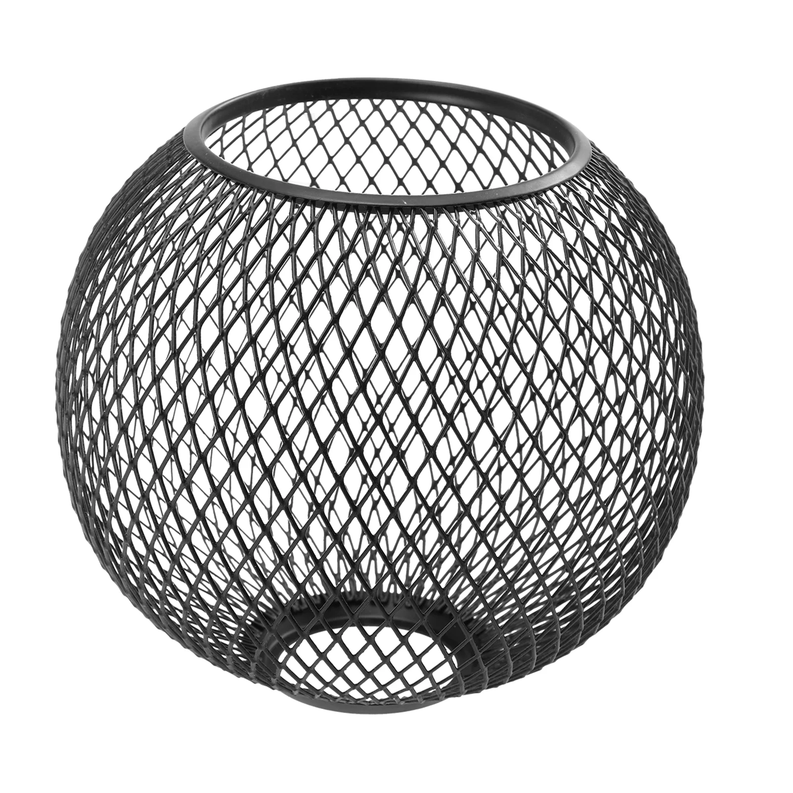 

Lamp Retro Decor Shade Lampshade Cage Guard Ceiling Pendant Metal Hollow Iron Out Wire Vintage Chicken Shades Spherical