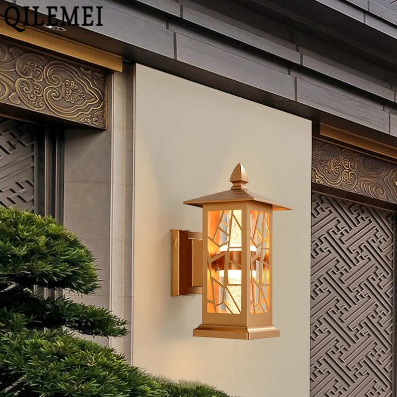 Outdoor Light Retro Wall Lamp Waterproof For Courtyard Gate Garden Lamp Door Wall Light Nordic Wall Lights 110V-220V
Outdoor Light Retro Wall Lamp Waterproof For Courtyard Gate Garden Lamp Door Wall Light Nordic Wall Lights 110V-220V