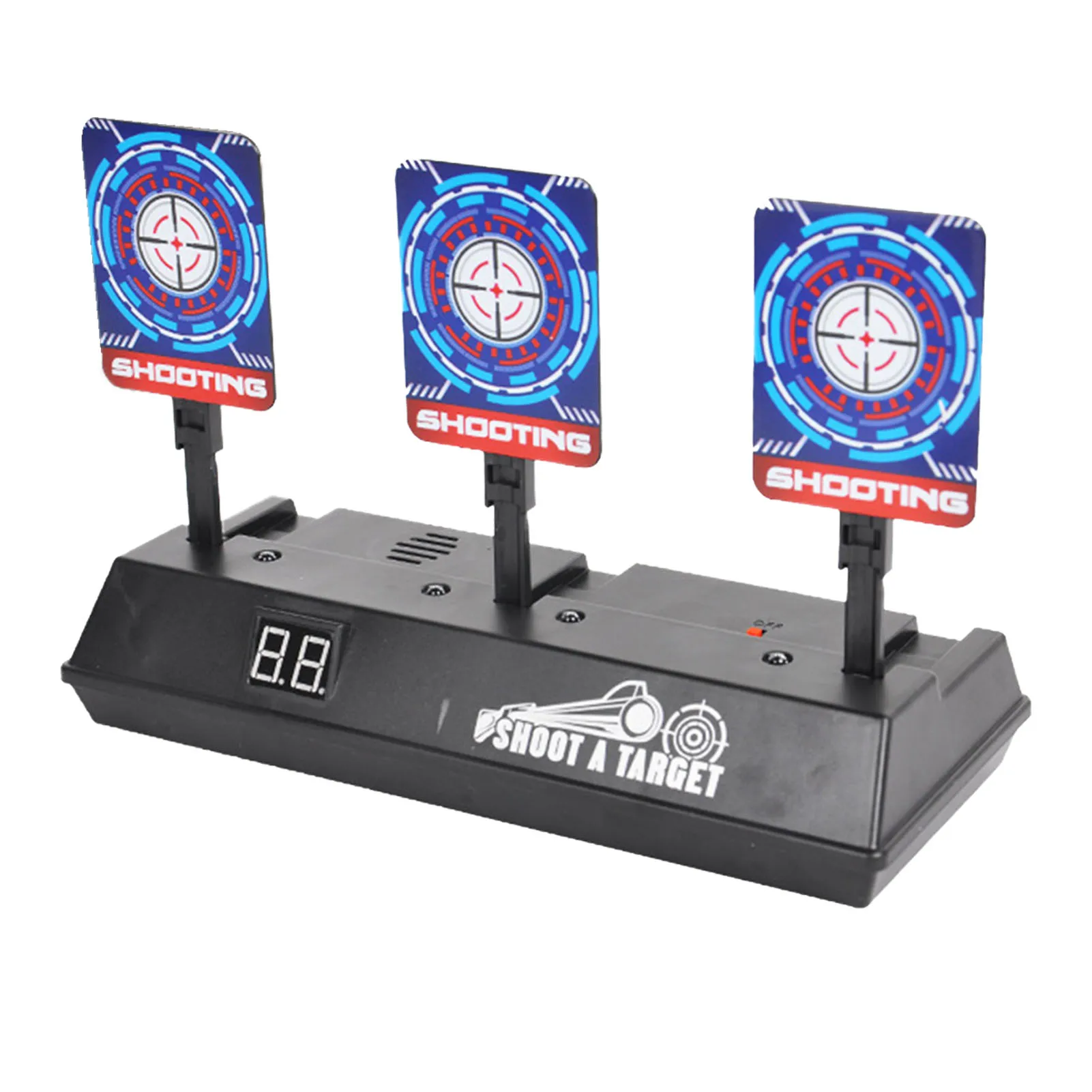 For Nerf Guns Bullets Auto Reset Electric Shooting Target Accessories Kids Sound Light Shooting Game toys High Precision Scoring
For Nerf Guns Bullets Auto Reset Electric Shooting Target Accessories Kids Sound Light Shooting Game toys High Precision Scoring