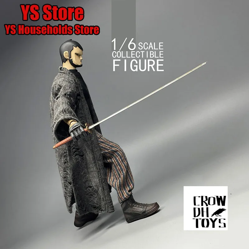 Длинная льняная рубашка CROW DH TOYS, 2 вида, Мужская солдатская рубашка, серая тряпка, украшение, самурайский винтажный принт, пальто для экшн-фигурки 12 дюймов, 1/6
Длинная льняная рубашка CROW DH TOYS, 2 вида, Мужская солдатская рубашка, серая тряпка, украшение, самурайский винтажный принт, пальто для экшн-фигурки 12 дюймов, 1/6