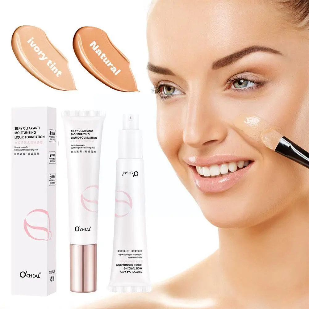 

Moisturizing BB Cream Concealer High Coverage Foundation Lasting Cream Plain Silky Concealer Whitening Facial Isolation Mak H9V4