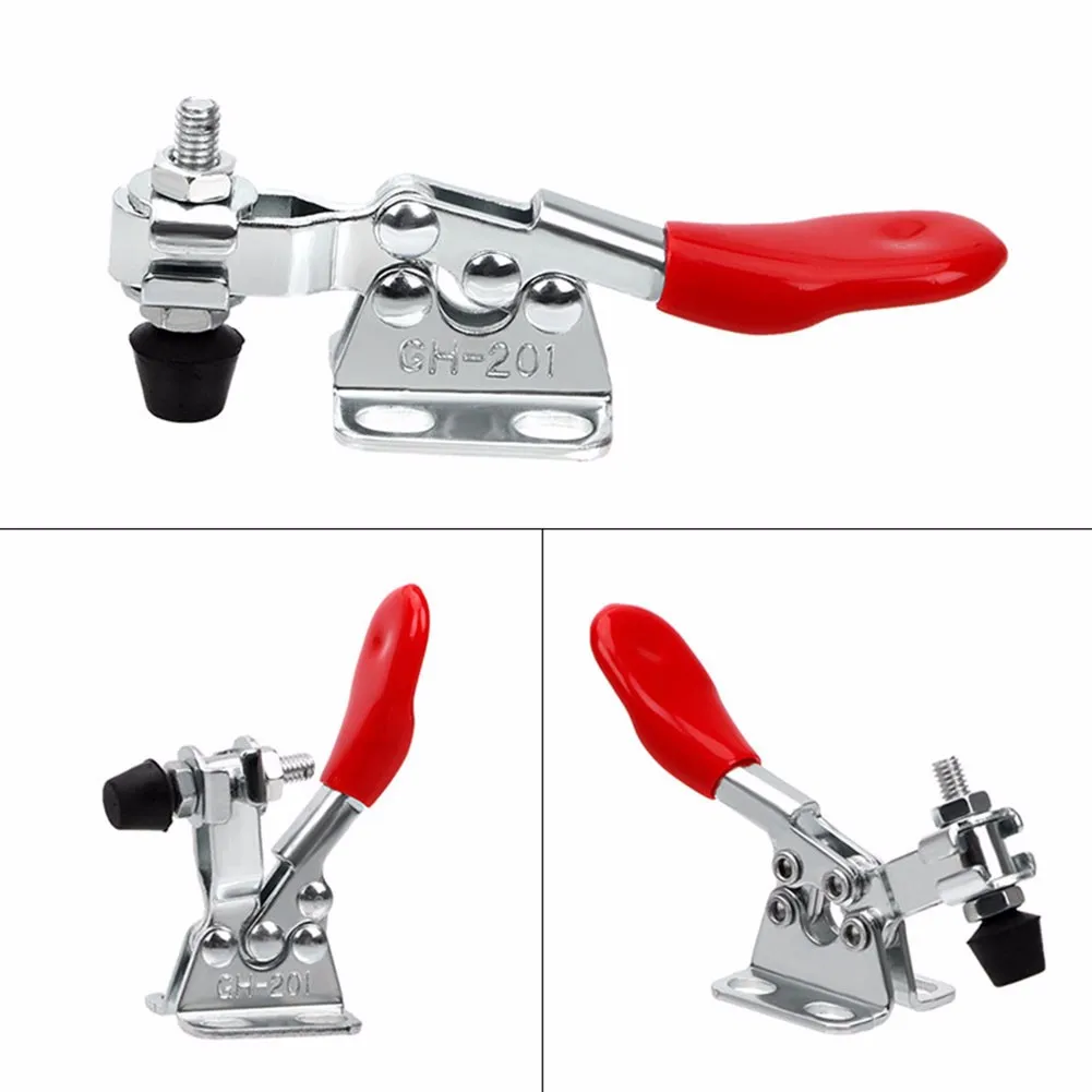 1pc Toggle Clamp Quick Horizontal Clip Release Tools For Machine Operation Welding Mould Woodworking Electric Equipment Assembly
1pc Toggle Clamp Quick Horizontal Clip Release Tools For Machine Operation Welding Mould Woodworking Electric Equipment Assembly