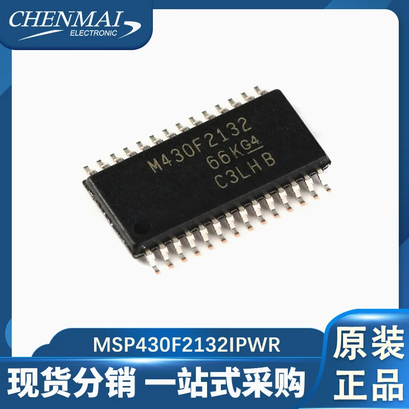 1PCS/LOTE MSP430F2132IPWR MSP430F2132IPW M430F2132 TSSOP-28 100% New and original
1PCS/LOTE MSP430F2132IPWR MSP430F2132IPW M430F2132 TSSOP-28 100% New and original