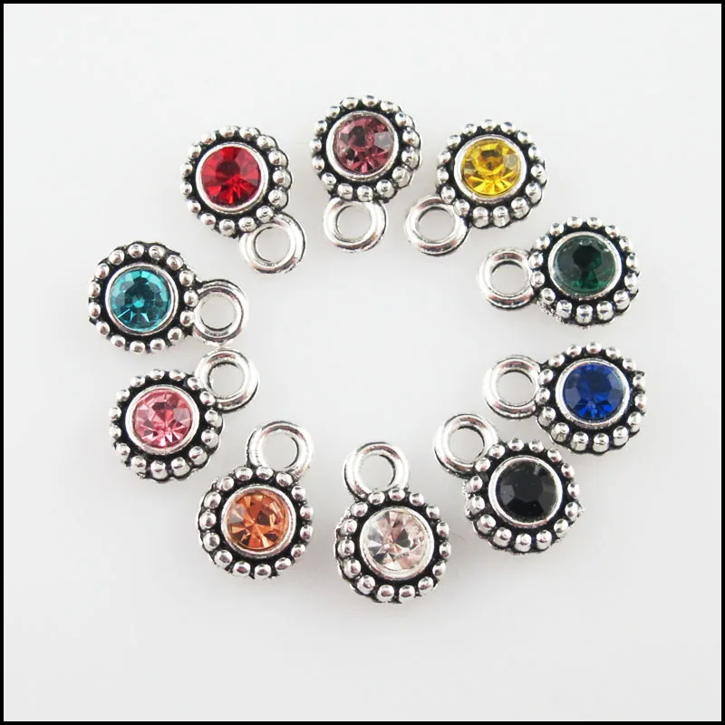 Fashion 20Pcs Mixed Crystal Tibetan Silver Plated Flower Charms Pendants 8x11.5mm
Fashion 20Pcs Mixed Crystal Tibetan Silver Plated Flower Charms Pendants 8x11.5mm