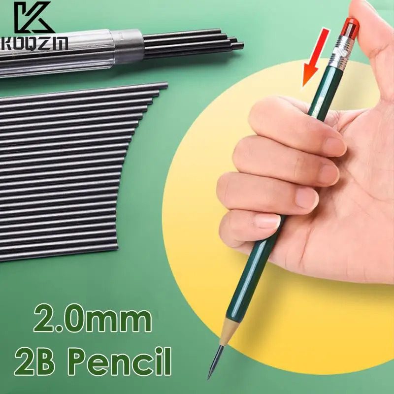 2.0mmCreative Mechanical Pencil 2B Kawaii Pencils For Writing Sketch Painting Kids Girl School Supplies Korean Stationery
2.0mmCreative Mechanical Pencil 2B Kawaii Pencils For Writing Sketch Painting Kids Girl School Supplies Korean Stationery