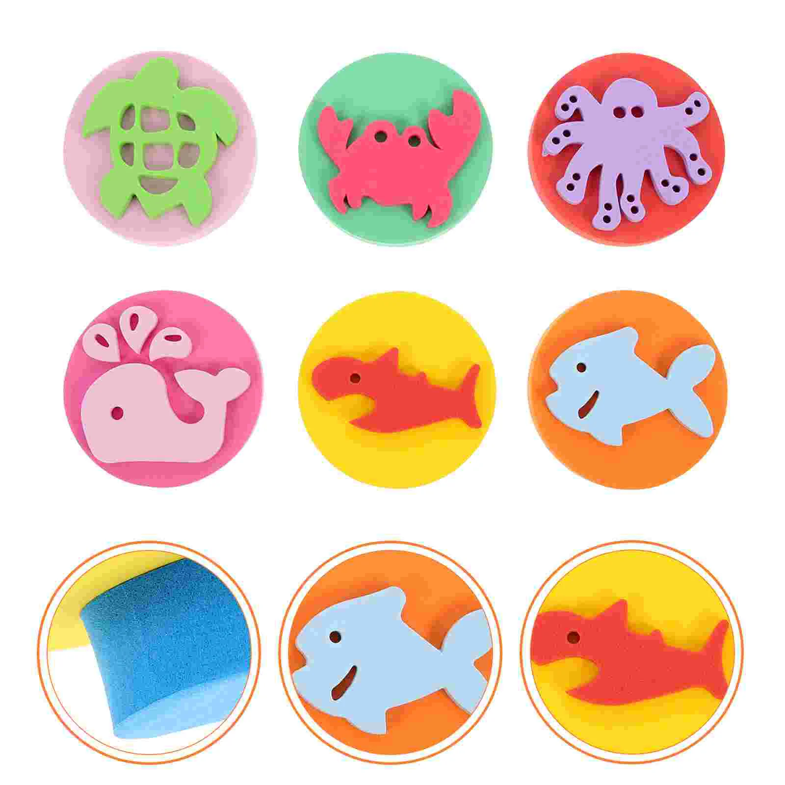 6 Pcs Sponge Eva Seal Children Painting Kid Sponges Cartoon Stamp Manual Crafting DIY Seals
6 Pcs Sponge Eva Seal Children Painting Kid Sponges Cartoon Stamp Manual Crafting DIY Seals