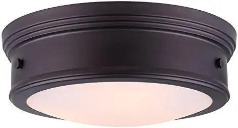 IFM624A13ORB Boku ORB 2 Bulb 13 Inch Flush Mount Oil Rubbed Bronze with Flat Opal Glass , Oil-rubbed Bronze
IFM624A13ORB Boku ORB 2 Bulb 13 Inch Flush Mount Oil Rubbed Bronze with Flat Opal Glass , Oil-rubbed Bronze