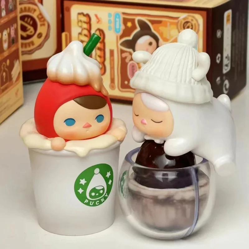 ORIGINAL PUCKY Rabbit Cafe Series Mystery Box Coffee Shop Entertainment Blind Box Anime Figure Cute Bunny Ornament Toys
ORIGINAL PUCKY Rabbit Cafe Series Mystery Box Coffee Shop Entertainment Blind Box Anime Figure Cute Bunny Ornament Toys