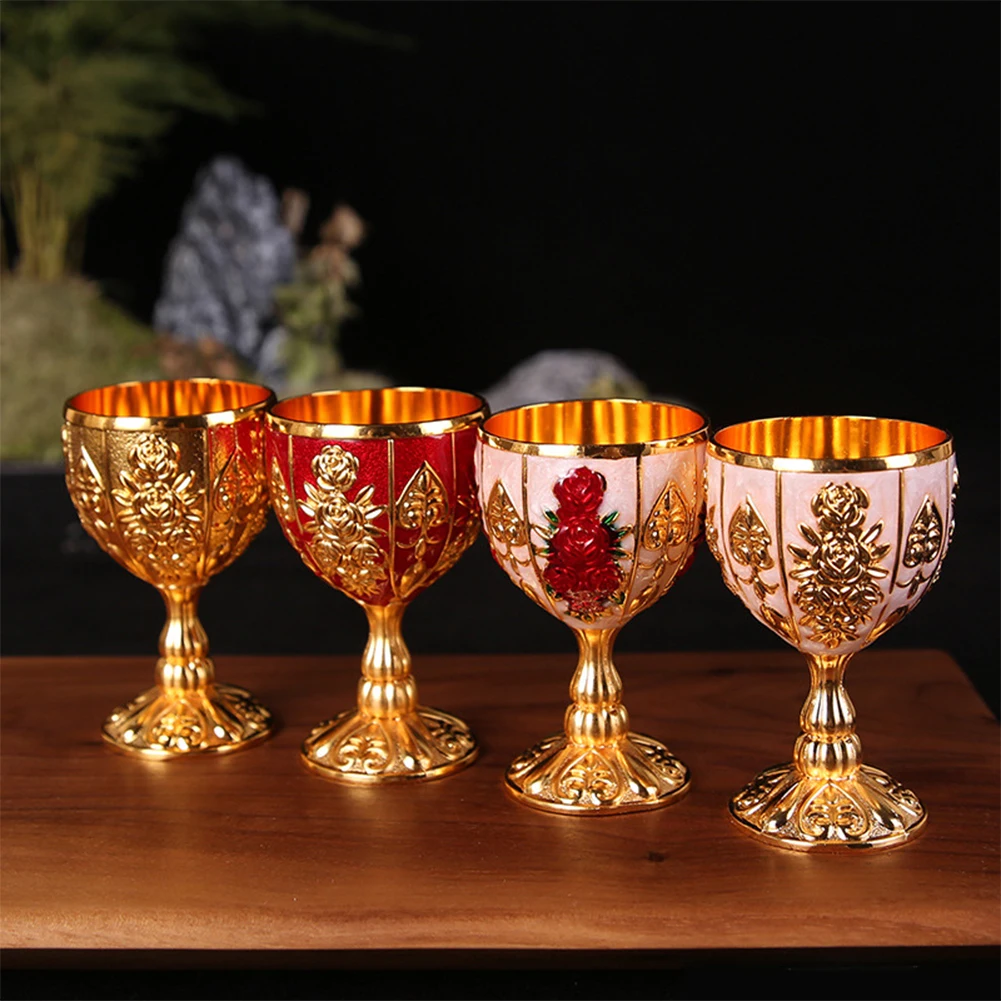 30ML Metal Wine Glasses Retro Dinnerware Goblet Vintage European Style Spirit Vodka Champagne Glasses for Bar Home Decor
30ML Metal Wine Glasses Retro Dinnerware Goblet Vintage European Style Spirit Vodka Champagne Glasses for Bar Home Decor