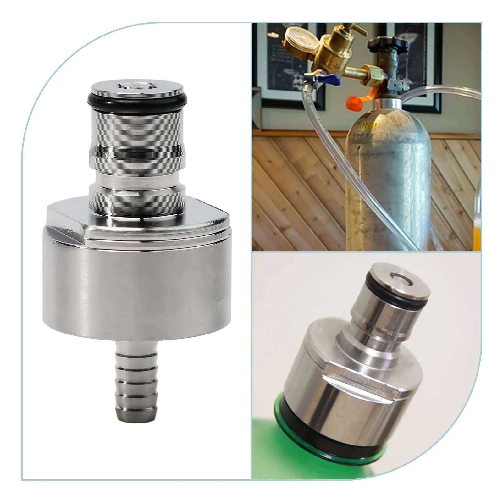 Injection Carbonation Cap Perfect Polishing Silvery Stainless Steel Ball Lock Cap Beer Fruit Juice Home Brewing
Injection Carbonation Cap Perfect Polishing Silvery Stainless Steel Ball Lock Cap Beer Fruit Juice Home Brewing