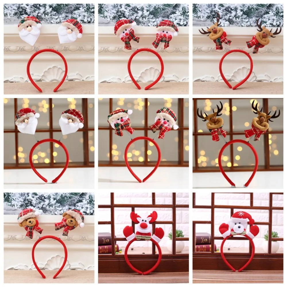 Elk Snowman LED Light Headband Headwear Red Elk LED Light Headband Comfortable Multiple Choice Santa Hairband New Year's Eve
Elk Snowman LED Light Headband Headwear Red Elk LED Light Headband Comfortable Multiple Choice Santa Hairband New Year's Eve