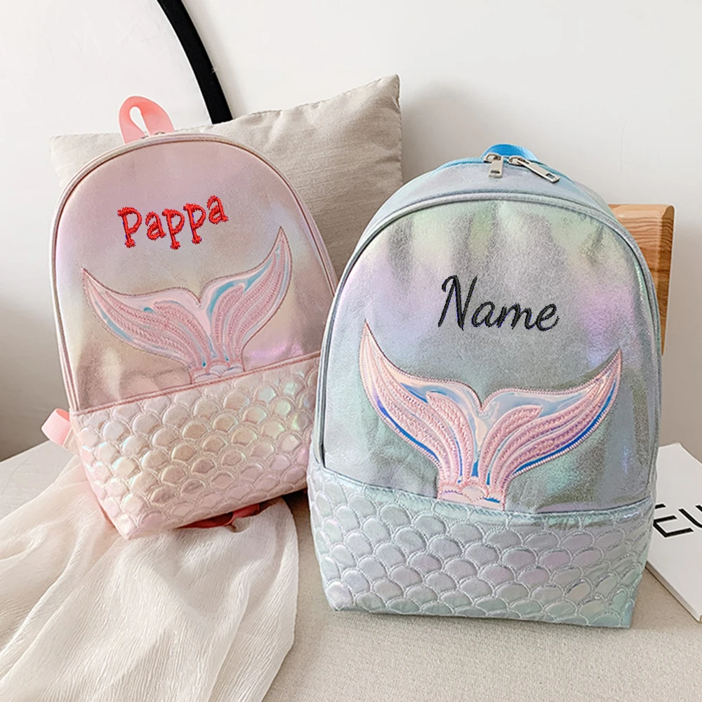 Personalized Mermaid Embroidered Name Backpack Large Capacity Girl's Leisure Travel Backpack Custom Name Ladies Gift Backpack
Personalized Mermaid Embroidered Name Backpack Large Capacity Girl's Leisure Travel Backpack Custom Name Ladies Gift Backpack