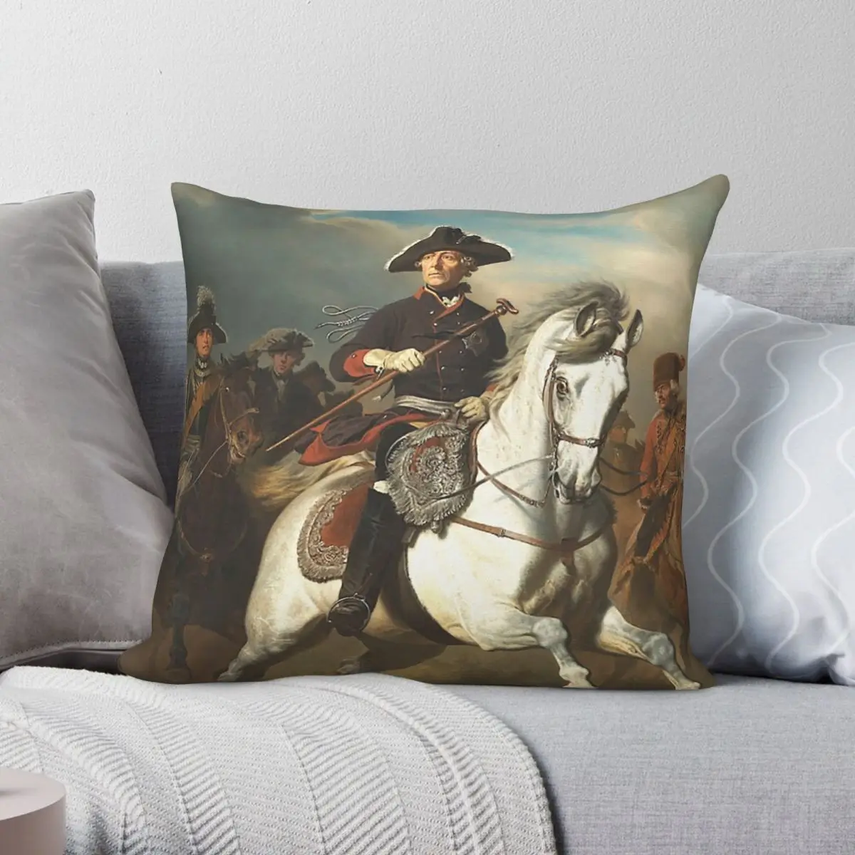 Frederick The Great Square Pillowcase Polyester Linen Velvet Creative Zip Decor Pillow Case Home Cushion Cover Wholesale
Frederick The Great Square Pillowcase Polyester Linen Velvet Creative Zip Decor Pillow Case Home Cushion Cover Wholesale