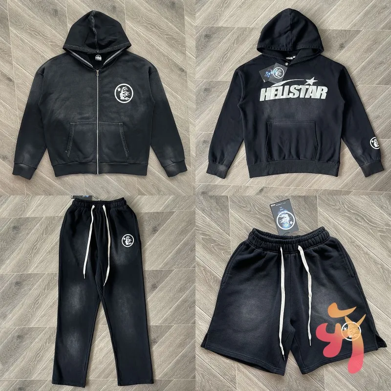Oversized Men Women HELLSTAR Hoodies High Street Vintage Washed Black Flame Logo Jacket Original Label Unisex Hell Star Pants
Oversized Men Women HELLSTAR Hoodies High Street Vintage Washed Black Flame Logo Jacket Original Label Unisex Hell Star Pants