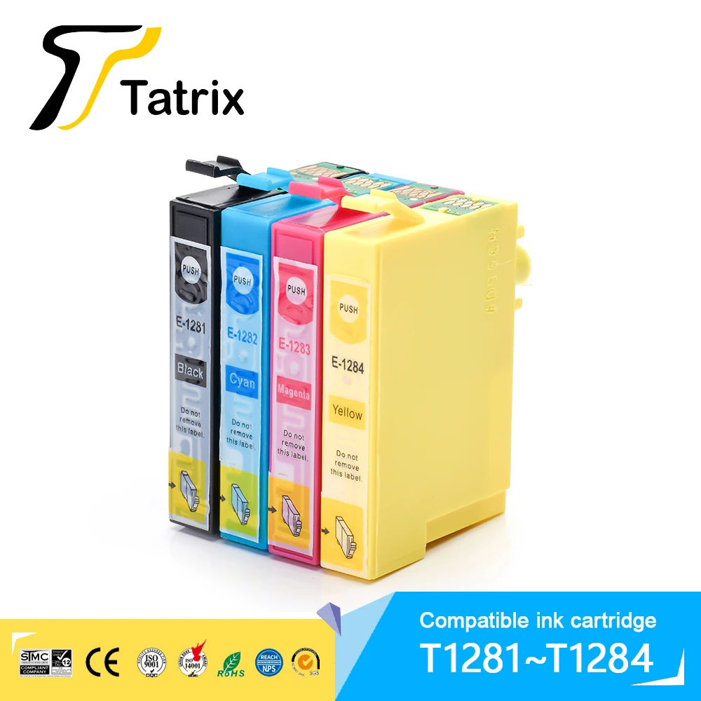 T1281 T1282 T1283 T1284 BK/C/M/Y Full Ink Cartridge For Epson Stylus S22/SX125/SX130/SX230/SX235W/SX420W/Office BX305F/305FW
T1281 T1282 T1283 T1284 BK/C/M/Y Full Ink Cartridge For Epson Stylus S22/SX125/SX130/SX230/SX235W/SX420W/Office BX305F/305FW