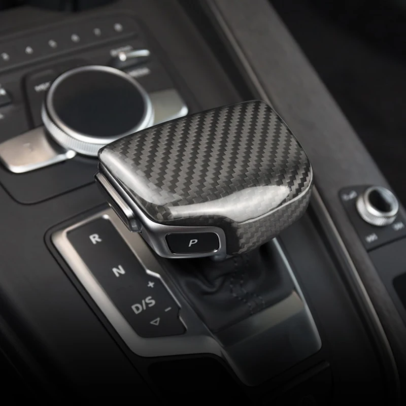 Real Hard Carbon Fiber For Audi A4 A5 Q5 RS5 Q7 Gear Shift Knob Cover Trim for Audi Gear Knob Accessories Carbon Fiber Styling
Real Hard Carbon Fiber For Audi A4 A5 Q5 RS5 Q7 Gear Shift Knob Cover Trim for Audi Gear Knob Accessories Carbon Fiber Styling