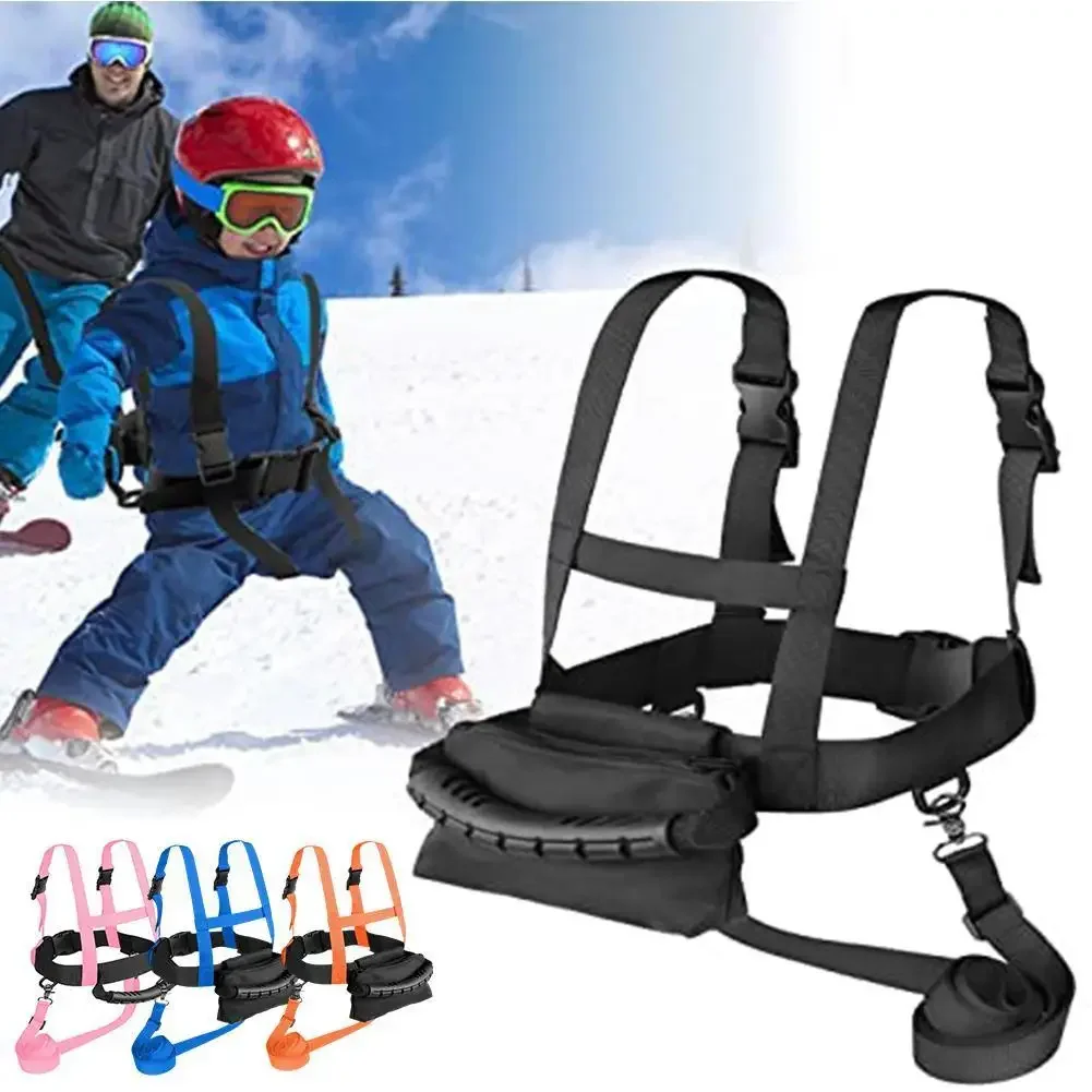 

Wear Resistant Reliable Children Ski Safety Belt With Traction Rope For Snowboarding Kids Ski Harness Training Belt Wholesa Z4W9