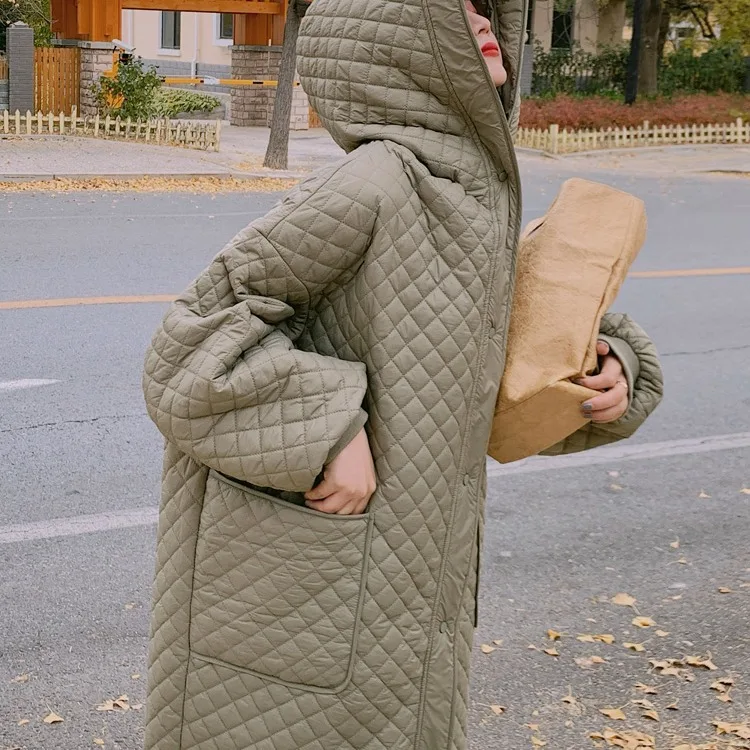 2022Lingge Cotton Clothes Women's Mid-Length New Autumn and Winter Loose Fashion Light and Thin Small Down
2022Lingge Cotton Clothes Women's Mid-Length New Autumn and Winter Loose Fashion Light and Thin Small Down