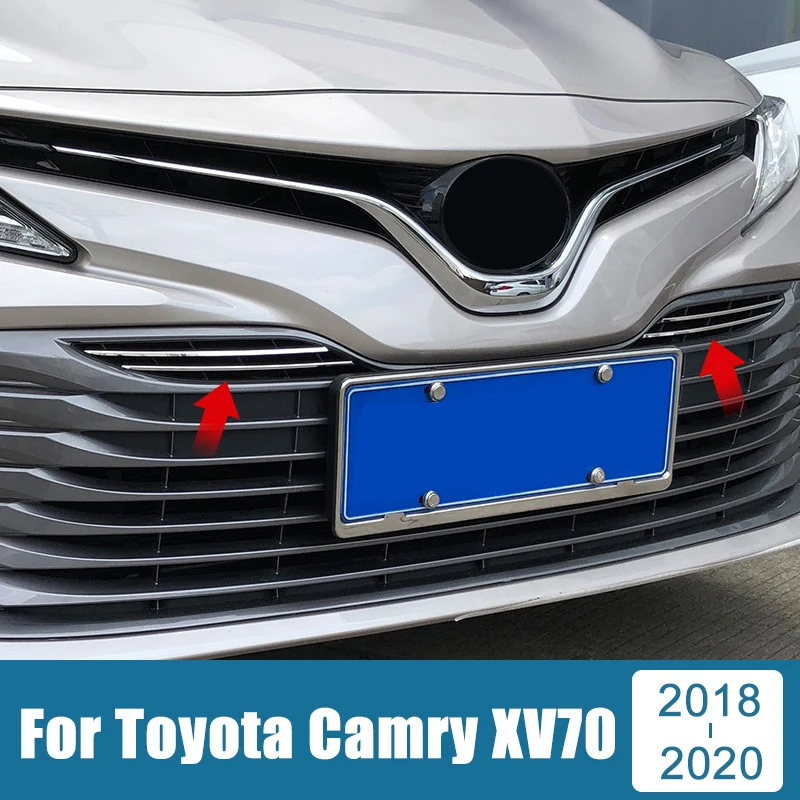 For Toyota Camry 70 XV70 LE XLE 2018 2019 2020 Stainless Car Front Bumper Lower Grille Trim Cover Middle Mesh Bright Strips
For Toyota Camry 70 XV70 LE XLE 2018 2019 2020 Stainless Car Front Bumper Lower Grille Trim Cover Middle Mesh Bright Strips