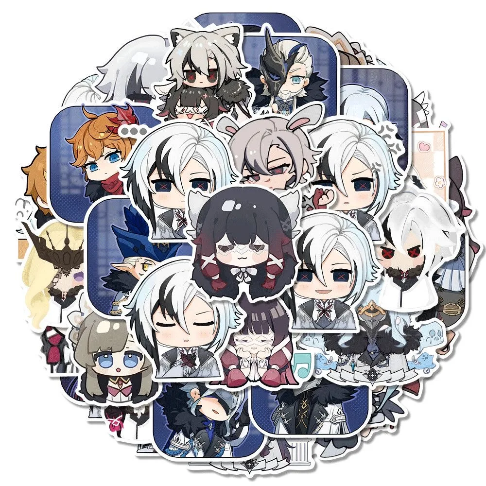 Genshin Impact Merch Character Stickers Fatui Harbingers Series Jester Doctor Damselette Knave Rooster Marionette 49 Pieces
Genshin Impact Merch Character Stickers Fatui Harbingers Series Jester Doctor Damselette Knave Rooster Marionette 49 Pieces