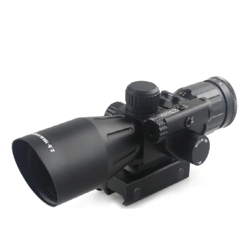 2.5-10X40IR short red dot sight with red laser mechanism suitable for 11mm/20mm guide rails airsoft Military hunting lunettes
2.5-10X40IR short red dot sight with red laser mechanism suitable for 11mm/20mm guide rails airsoft Military hunting lunettes