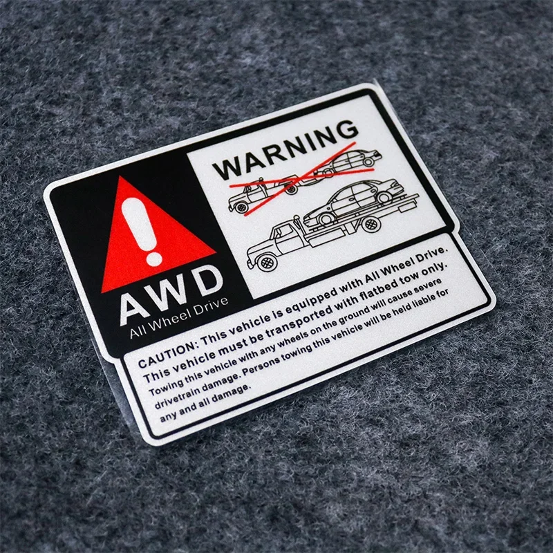 Auto Car Motorbike Body Fuel Tank Accessories Car Styling Decorative Decal Stickers for Warning AWD All Wheel Drive Flatbed Tow
Auto Car Motorbike Body Fuel Tank Accessories Car Styling Decorative Decal Stickers for Warning AWD All Wheel Drive Flatbed Tow