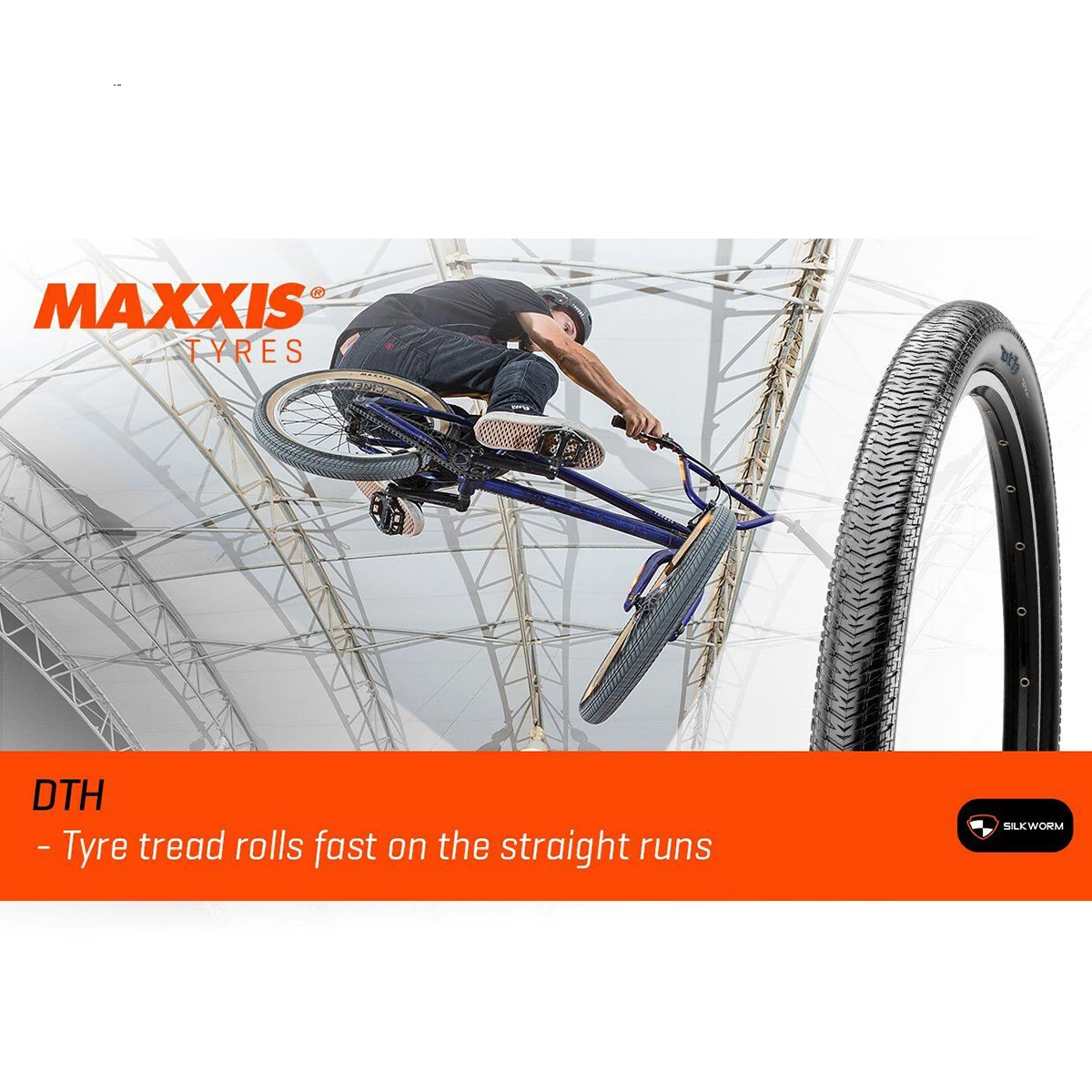 

2PCS Maxxis Dth M147 BMX DTH WIRE Tire 20x1.0 -1/8 DKFW BK 314/458 1PLS 3LY Silkworm Light Weight BMX Race Tyre 120tpi Bike Tire