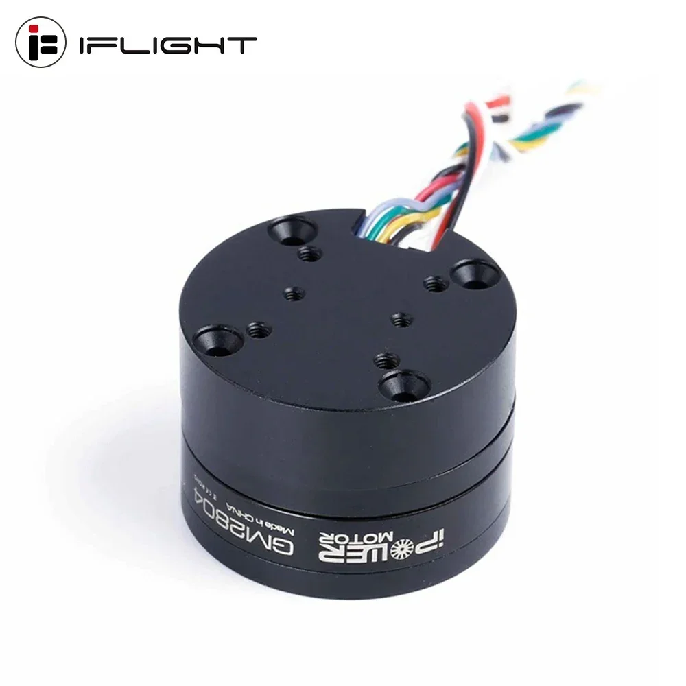 

IFlight iPower GM2804H-100T GM2804 Brushless Gimbal Motor with AS5048A Encoder/Aluminum Case for camera stabilizing systems