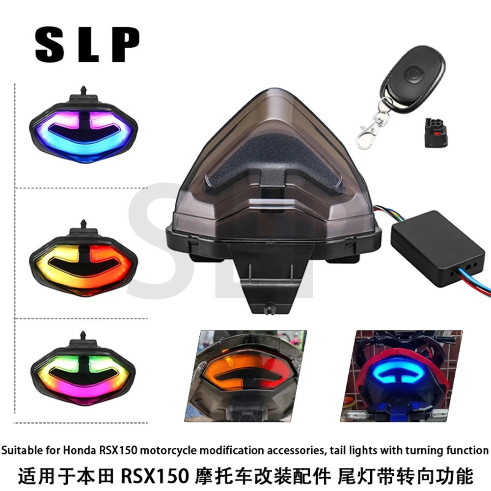 Suitable for Honda RSX150 motorcycle modification accessories, tail lights with turning function
Suitable for Honda RSX150 motorcycle modification accessories, tail lights with turning function