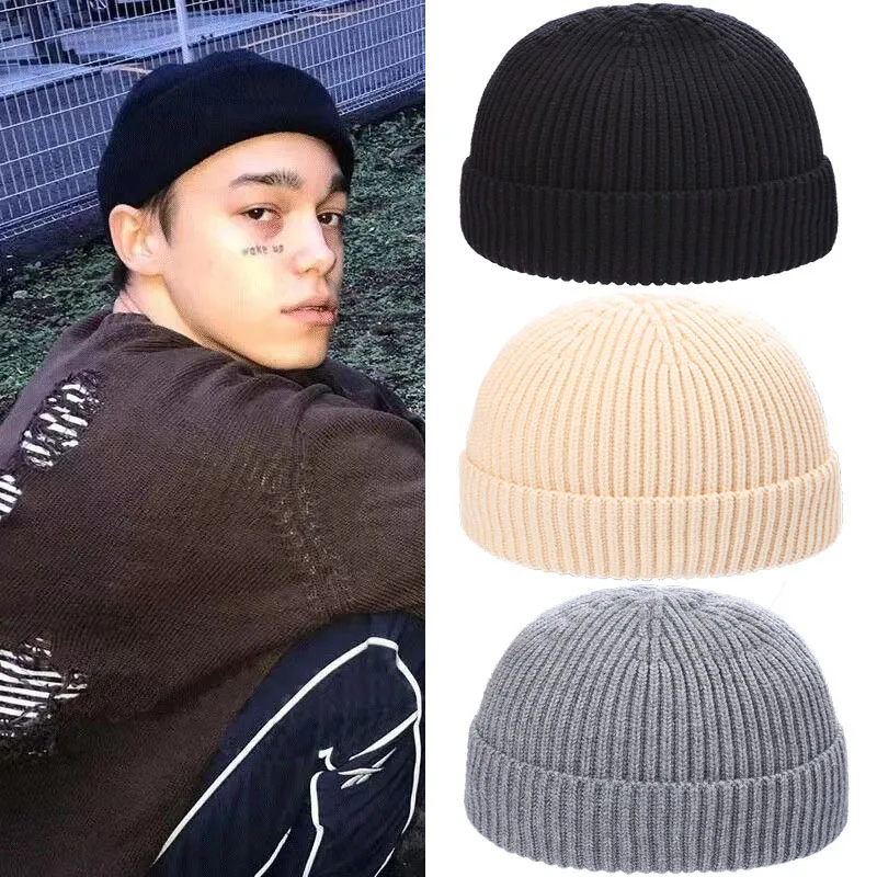 Women Men Solid Color Warm Knitted Brimless Hat Male Beanies Winter Autumn Hip Hop Skullcap Street Men Beanie Unisex Melon Cap
Women Men Solid Color Warm Knitted Brimless Hat Male Beanies Winter Autumn Hip Hop Skullcap Street Men Beanie Unisex Melon Cap