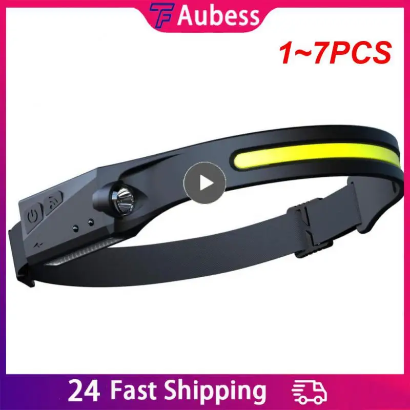 1~7PCS NineLeaf Waterproof COB LED Head Lamp Motion Sensor Headlamp Portable Flashlight Comfortable USB Rechargeable Head
1~7PCS NineLeaf Waterproof COB LED Head Lamp Motion Sensor Headlamp Portable Flashlight Comfortable USB Rechargeable Head