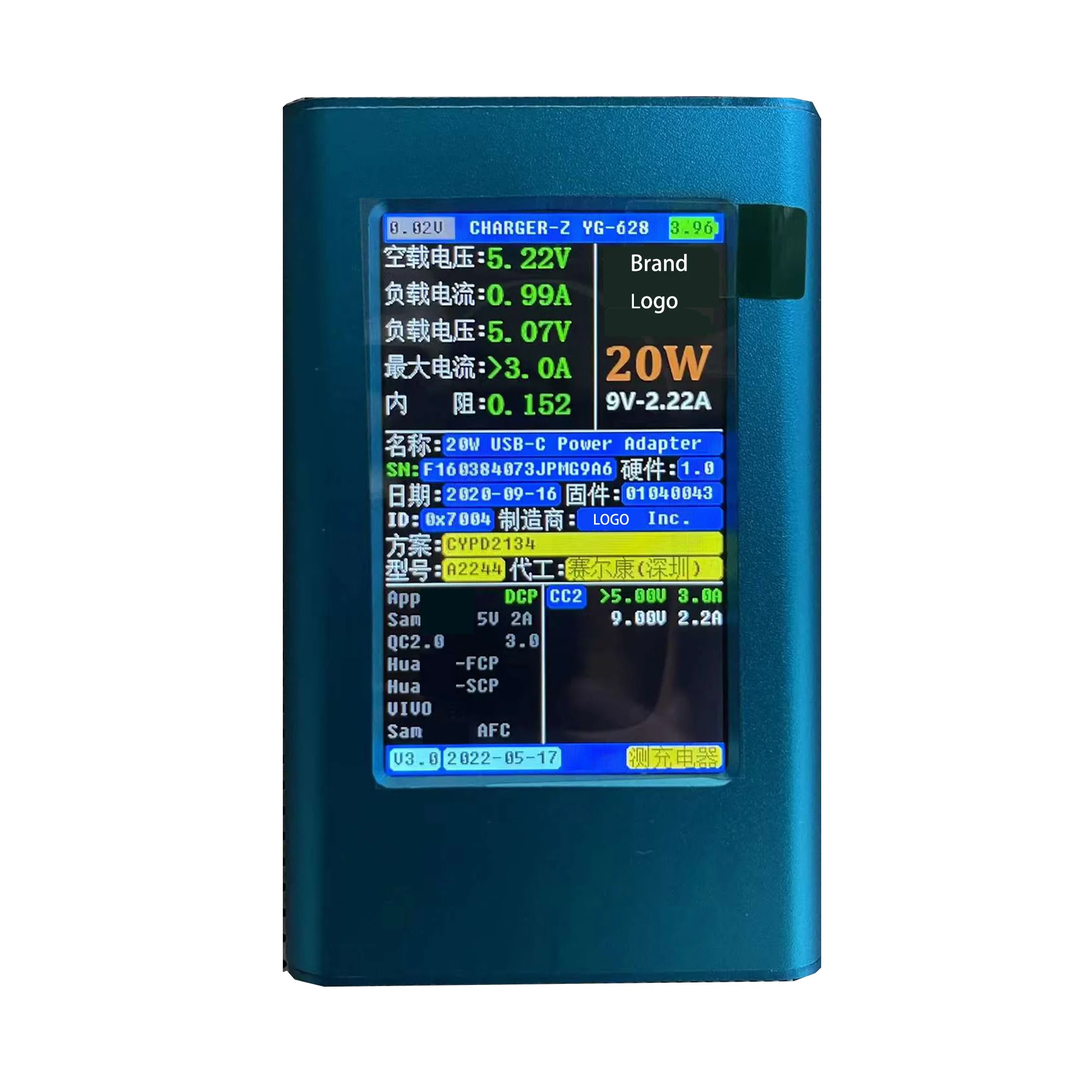 YyhcYG628 YG637 YG638 YG616 charger-z yg-628 charger tester cable earphones Blue box Testing Machine
YyhcYG628 YG637 YG638 YG616 charger-z yg-628 charger tester cable earphones Blue box Testing Machine