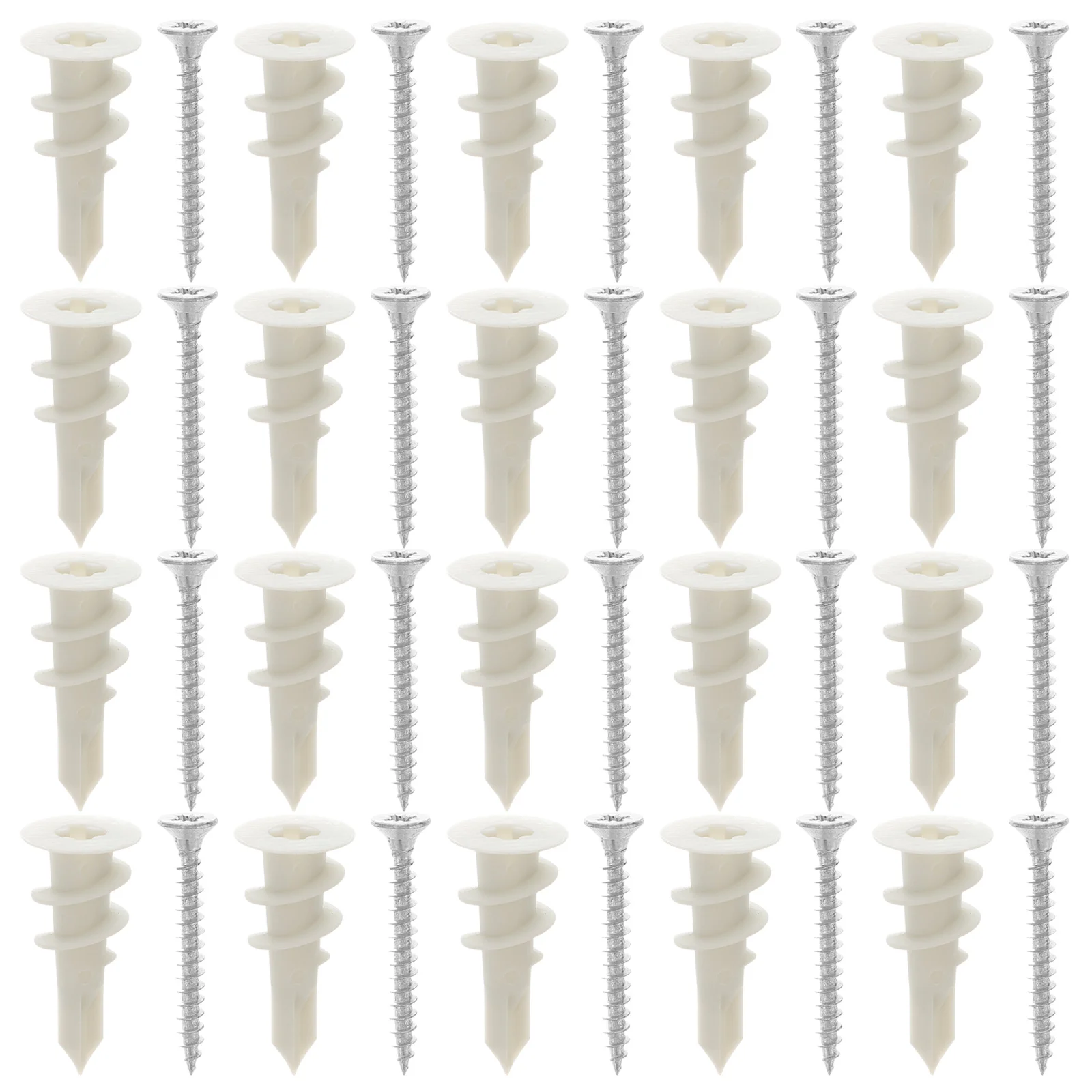 Anchors Wall Anchors Self Drilling Drywall Screws Crew Cut Nylon Plastic Expansion Drywall Anchor Pipe Tube Kit 15x32mm
Anchors Wall Anchors Self Drilling Drywall Screws Crew Cut Nylon Plastic Expansion Drywall Anchor Pipe Tube Kit 15x32mm