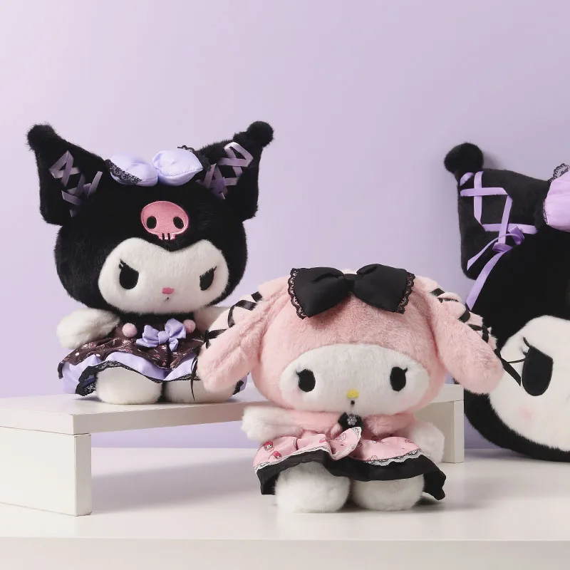 Kawaii Kuromi My Melody 20 см Банкетная серия Мультфильм Плюшевая анимэ кукла Sanrio милые плюшевые игрушки для девочек подарок на день рождения
Kawaii Kuromi My Melody 20 см Банкетная серия Мультфильм Плюшевая анимэ кукла Sanrio милые плюшевые игрушки для девочек подарок на день рождения