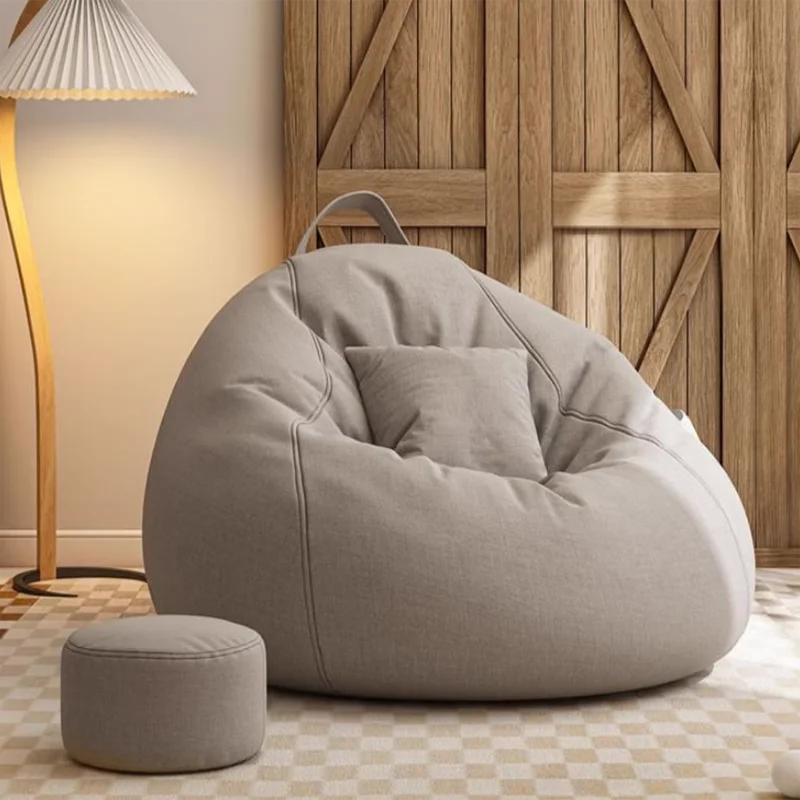 Living Room Modern Bean Bag Sofa Nordic Lounge Cute Lazy Bean Bag Sofa Puffs Balcony Nadmuchiwane Siedzenia Salon Furniture
Living Room Modern Bean Bag Sofa Nordic Lounge Cute Lazy Bean Bag Sofa Puffs Balcony Nadmuchiwane Siedzenia Salon Furniture