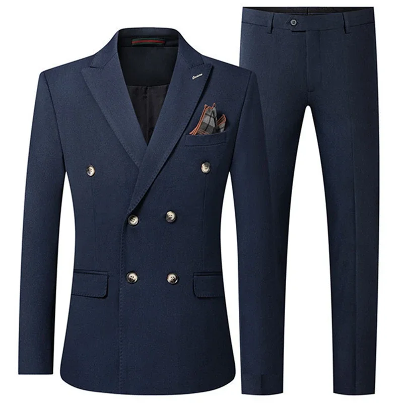 2023 Fashion New Men's Casual Boutique Double Breasted Solid Color Business Suit 3 Pcs Blazers Jacket Coat Trousers Vest Pants
2023 Fashion New Men's Casual Boutique Double Breasted Solid Color Business Suit 3 Pcs Blazers Jacket Coat Trousers Vest Pants