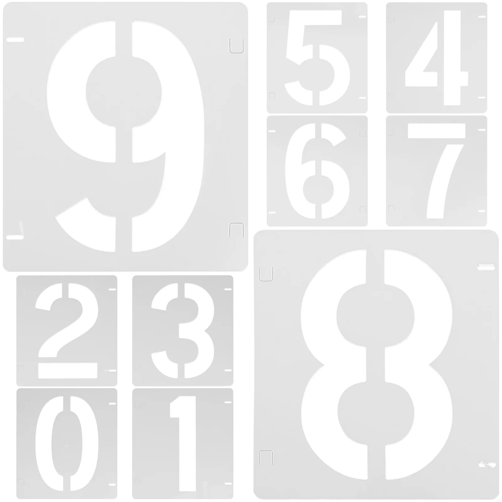 10 Sheets European and American Digital Template Number Stencil The Pet Drawing Templates
10 Sheets European and American Digital Template Number Stencil The Pet Drawing Templates