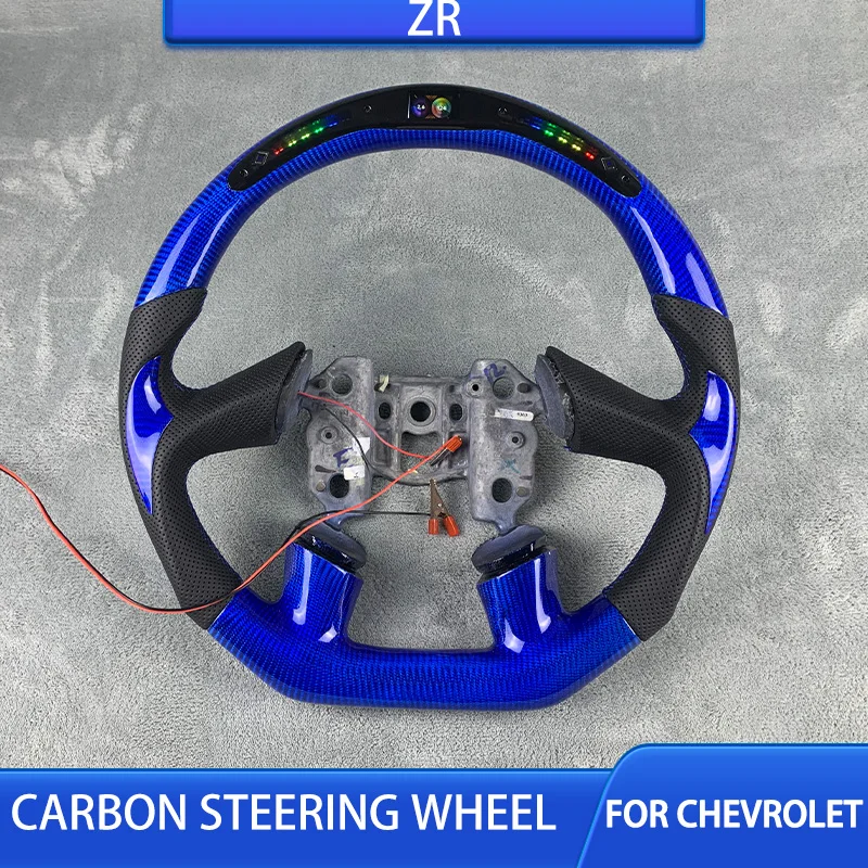 Рулевое колесо из углеродного волокна для Chevy Corvette C6 2006-2011 z06 zr1, персонализированные аксессуары для рулевого колеса
Рулевое колесо из углеродного волокна для Chevy Corvette C6 2006-2011 z06 zr1, персонализированные аксессуары для рулевого колеса