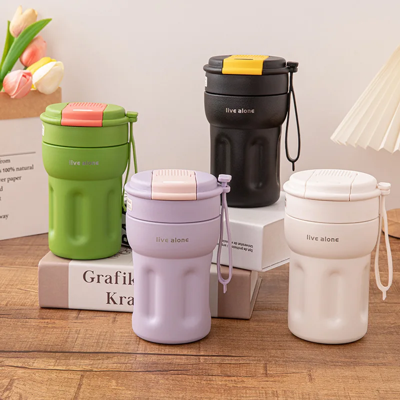 316 Stainless Steel Coffee Mug, Travel Thermos Cup, Insulated Cool Keeping Cup for Car Water, Portable Vacuum Flasks, Simple
316 Stainless Steel Coffee Mug, Travel Thermos Cup, Insulated Cool Keeping Cup for Car Water, Portable Vacuum Flasks, Simple
