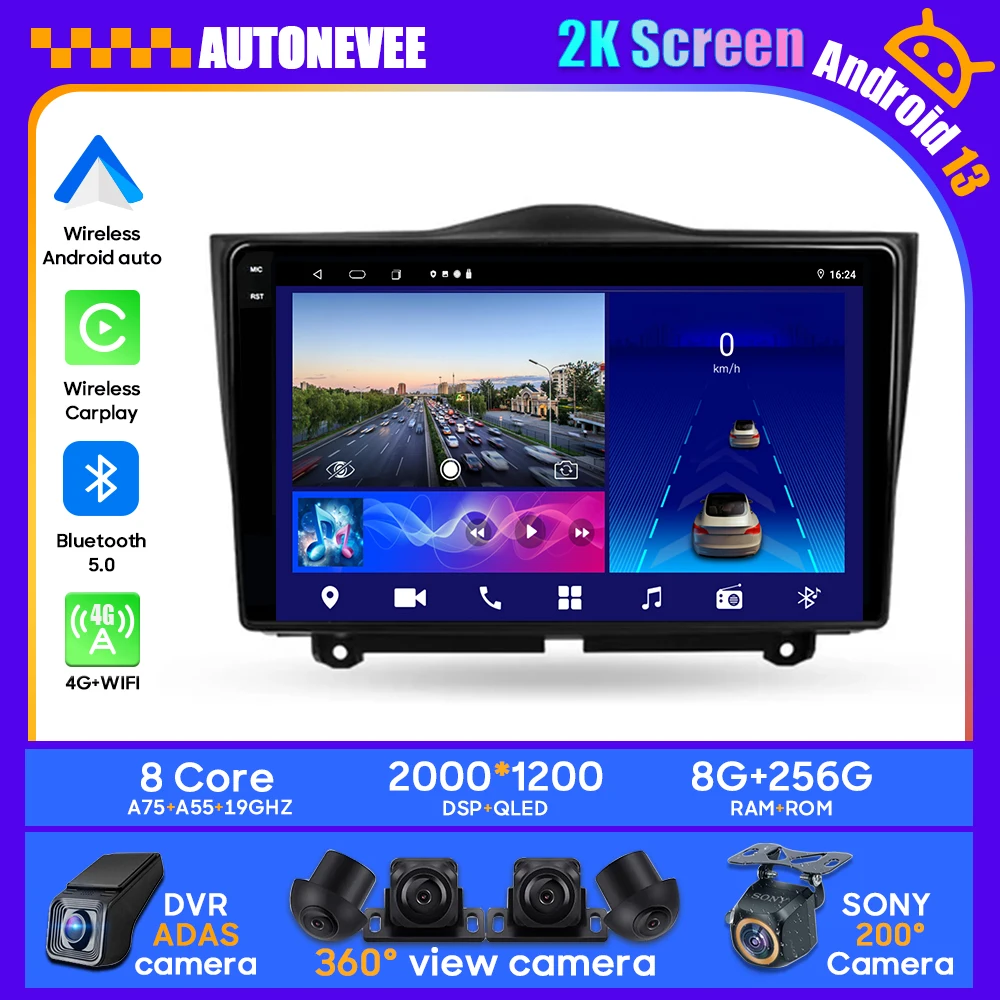Player Navigation Car Android GPS 4G For LADA Granta Cross 2018 - 2023 Head Unit Multimedia Carplay Auto Radio BT 2K No 2din DVD
Player Navigation Car Android GPS 4G For LADA Granta Cross 2018 - 2023 Head Unit Multimedia Carplay Auto Radio BT 2K No 2din DVD