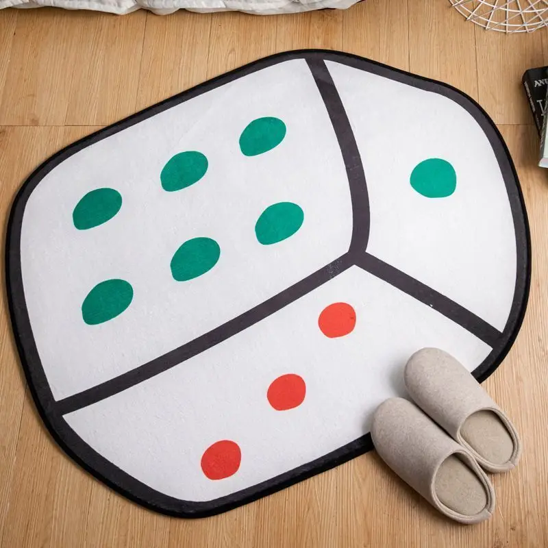 Creative Dice 3D Carpet For Living Room Area Rug Floor Mat Bedside Hallway Doormat Kids Boy Girl Bedroom Rug Home Decoration
Creative Dice 3D Carpet For Living Room Area Rug Floor Mat Bedside Hallway Doormat Kids Boy Girl Bedroom Rug Home Decoration