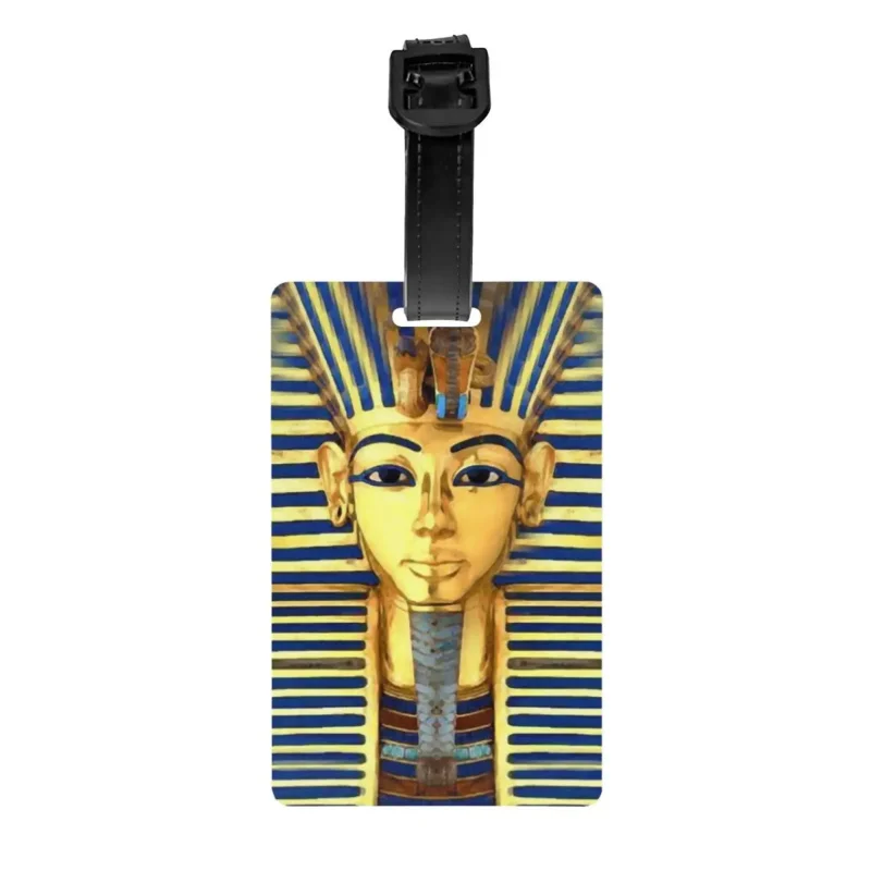 Pharaoh King Tut Gold Lapis Luggage Tags for Suitcases Funny Egypt Egyptian Baggage Tags Privacy Cover ID Label
Pharaoh King Tut Gold Lapis Luggage Tags for Suitcases Funny Egypt Egyptian Baggage Tags Privacy Cover ID Label