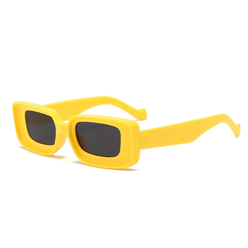

Новые маленькие квадратные солнцезащитные очки в оправе ретро уличные солнцезащитные очки для мужчин и женщин Европейская и американская защита от ультрафиолета