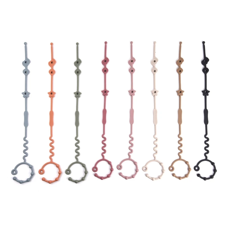 Silicone Baby Pacifier Chain Cartoon Anti-lost Rope Fall Prevention Lanyard Integrated Infant Teether Toy Pacifier Strap
Silicone Baby Pacifier Chain Cartoon Anti-lost Rope Fall Prevention Lanyard Integrated Infant Teether Toy Pacifier Strap