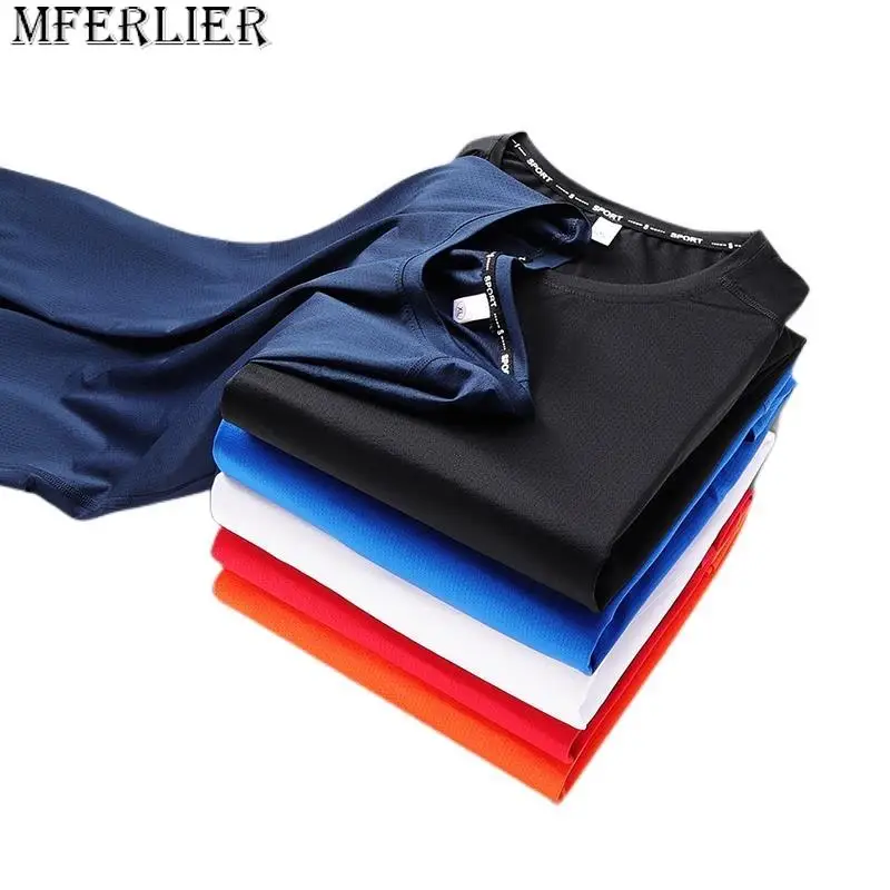 Summer Men's Big Tops Tees Quick Dry Slim Fit T-shirt Sport Mesh Short Sleeve Oversized T Shirts Men Plus Size 6xl 7xl 8xl 9xl
Summer Men's Big Tops Tees Quick Dry Slim Fit T-shirt Sport Mesh Short Sleeve Oversized T Shirts Men Plus Size 6xl 7xl 8xl 9xl