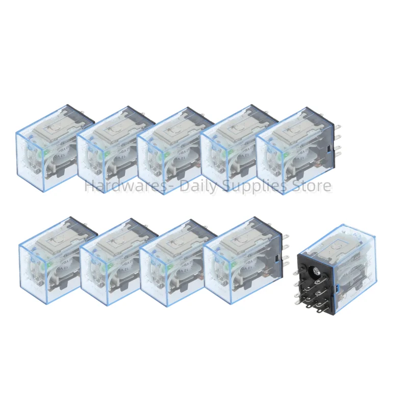 10 шт. Микро Мини реле MY3NJ HH53P MY3 11-Pin DC12V/DC24V/DC110V/DC220V катушка общего назначения промежуточный электромагнитный DPDT
10 шт. Микро Мини реле MY3NJ HH53P MY3 11-Pin DC12V/DC24V/DC110V/DC220V катушка общего назначения промежуточный электромагнитный DPDT