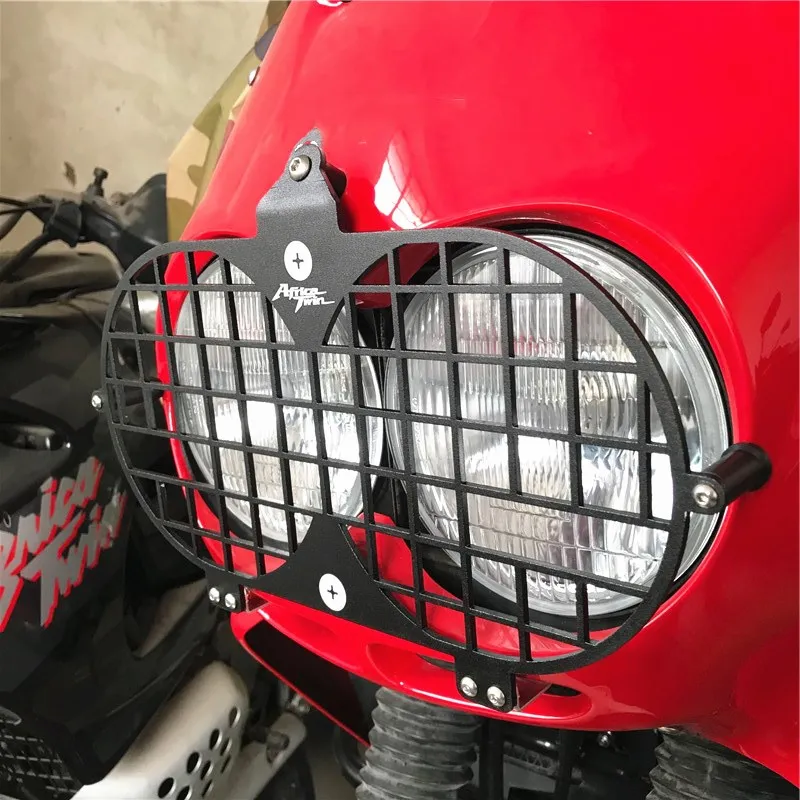 

For Honda XRV 750 Africa Twin XRV750 AfricaTwin 1996 1997 1998 1999 2000 2001 2002 Moto Headlight Protector Cover Grill Guard