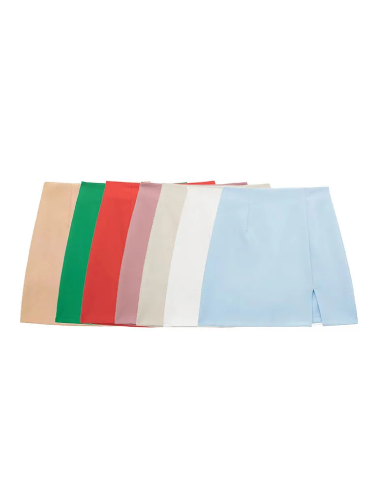 ZADATA new women's clothing casual retro versatile fashion simple suitable for commuting slit front zipper high waist skirt
ZADATA new women's clothing casual retro versatile fashion simple suitable for commuting slit front zipper high waist skirt